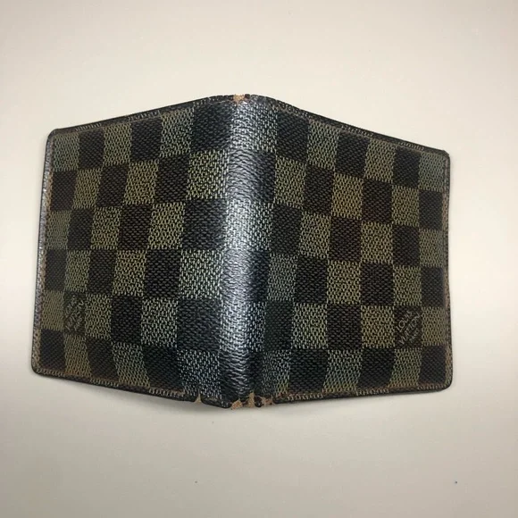 Louis Vuitton Damier Ebene Canvas Leather Marco Bifold Wallet - Picture 3 of 9